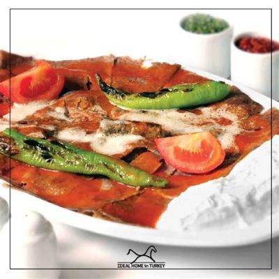  Iskender Kebap: Một Món Thịt Nướng Ngon Lời Kết Hợp Với Bơ Chuối Ngọt Bánh Mì Xốp